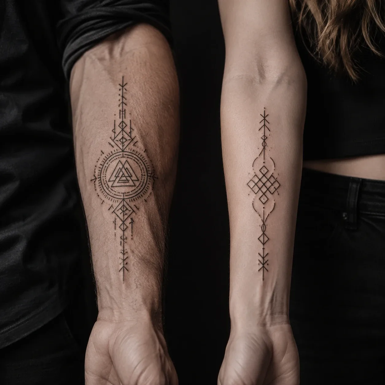 تتوی روی ساعد